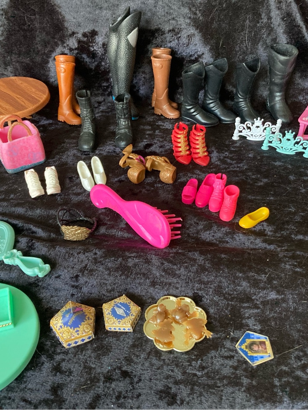 Assorted Doll Fashion Shoes & Accessories Lot